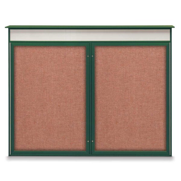 Single Door Enclosed Indoor Letterboard